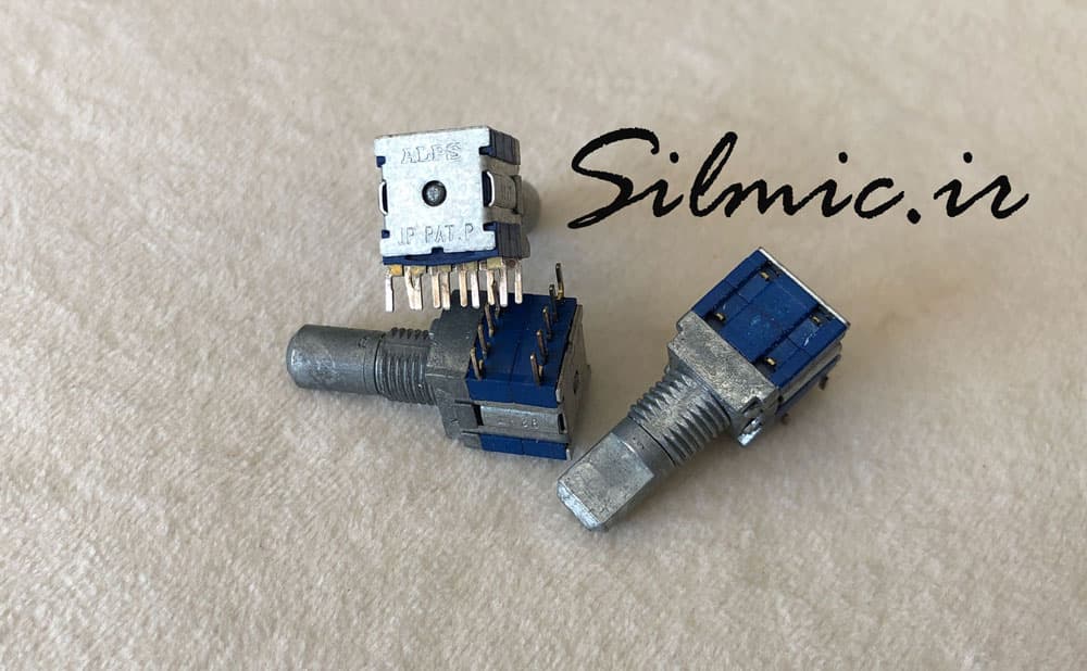 سلکتور 2 حالته دوبل ضد آب ساخت ALPS ژاپن سری SRBM121300