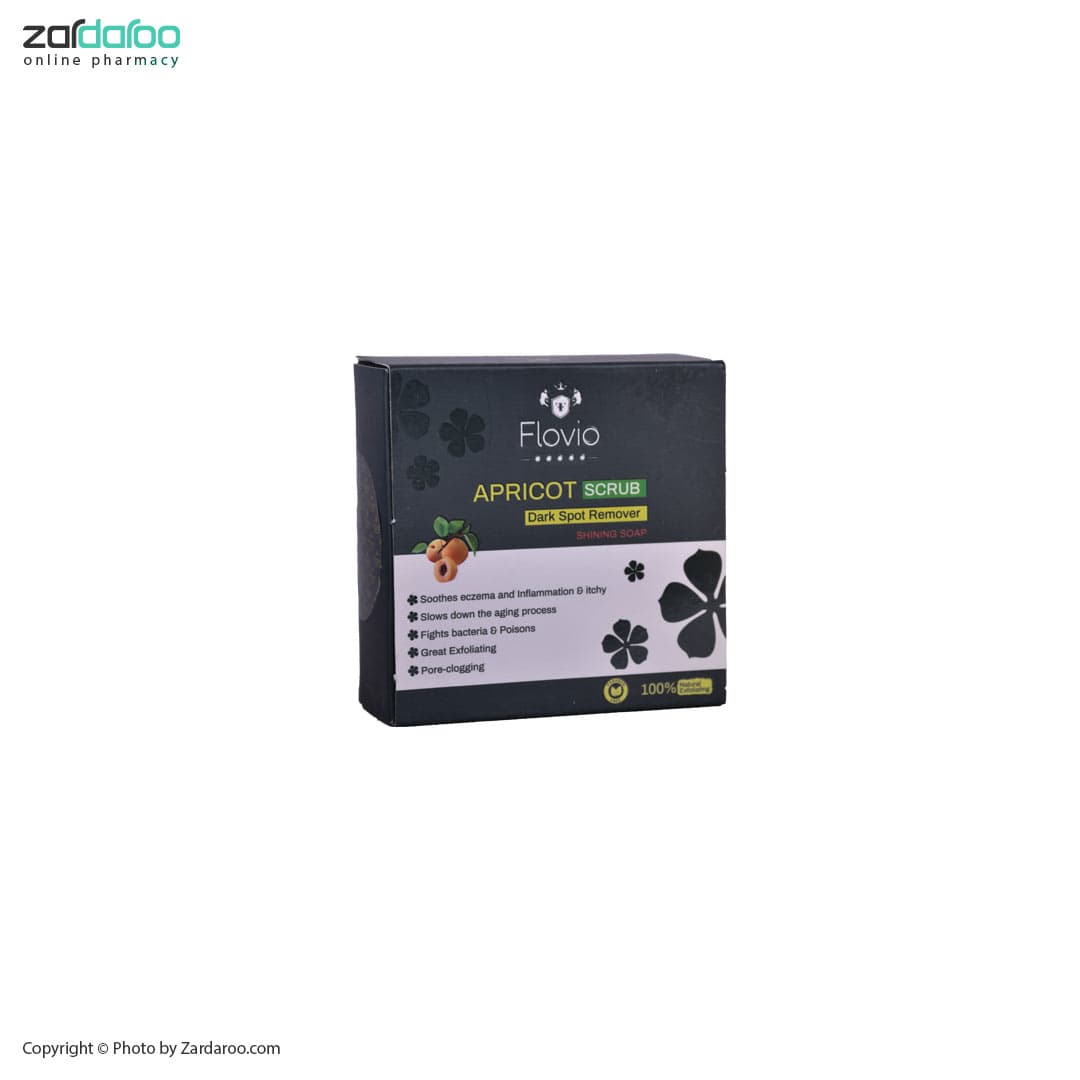صابون اسکراب زردآلو فلویو Flovio
