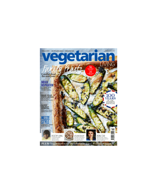 مجله آشپزی Vegetarian Living October 2015