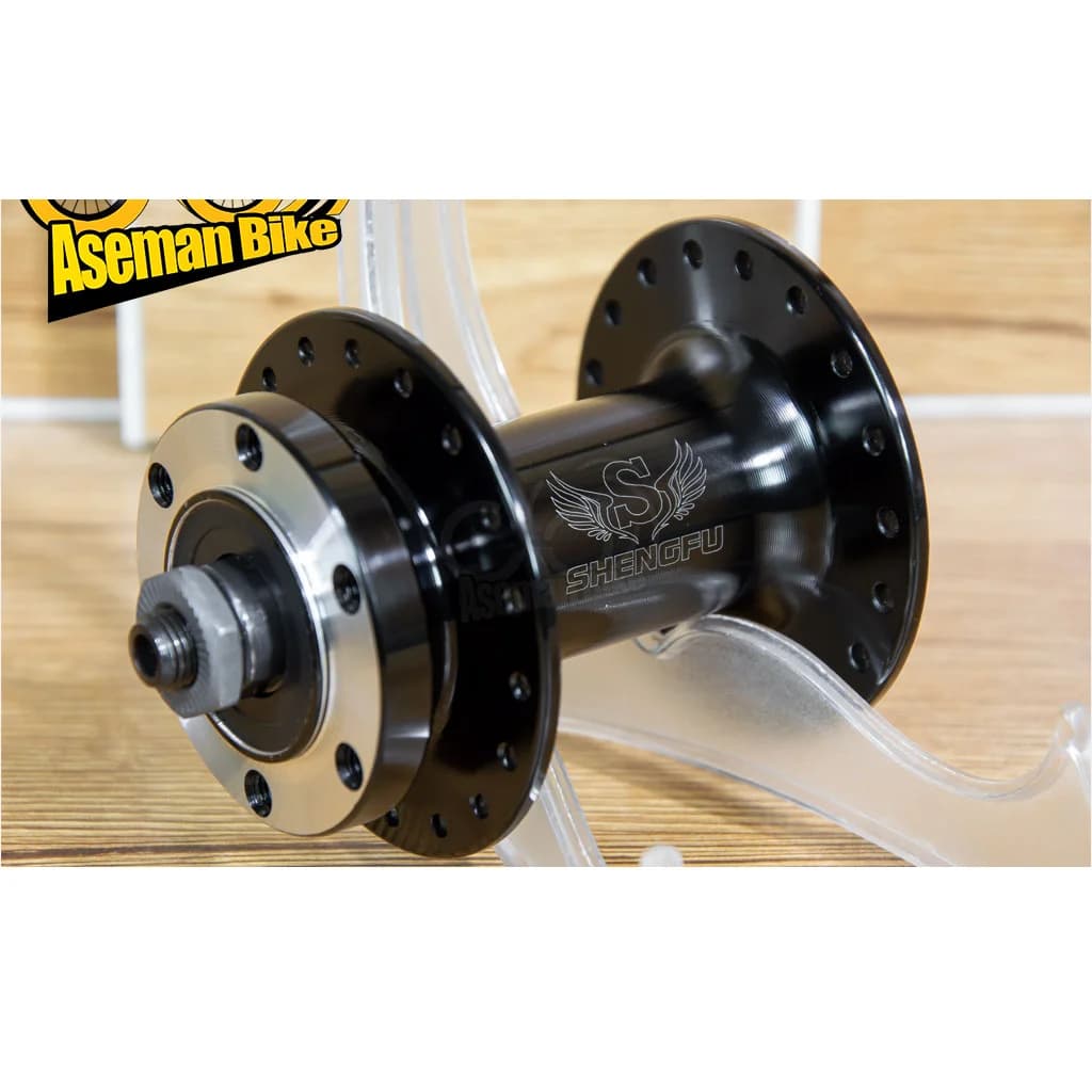 توپی جلو دوچرخه بلبرینگی 36 سوراخ دیسک 6 پیچ Ok Bicycle Part Hub SF B27F