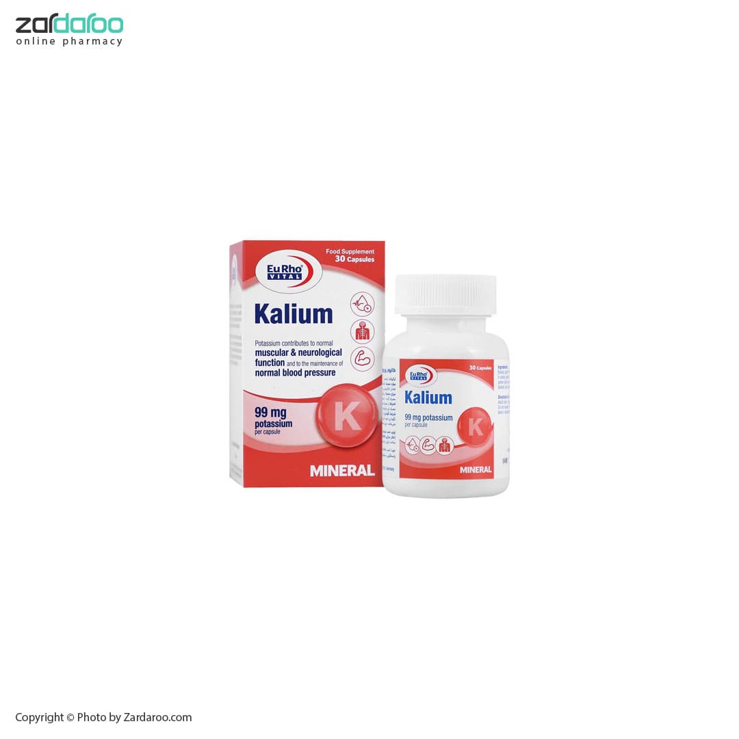 کپسول 30 عددی کالیوم یوروویتال EuRho Vital
