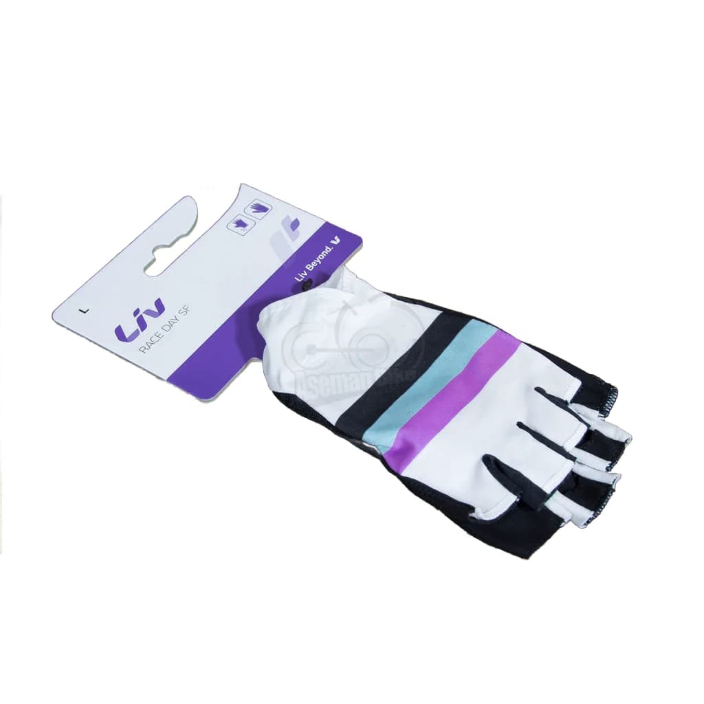 دستکش دوچرخه سواری Gloves GIANT LIV RACE DAY SF سایز لارج — تصویر ۲