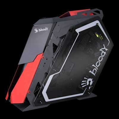 کیس کامپیوتر ایفورتک بلادی مخصوص گیم BLOODY GH-30