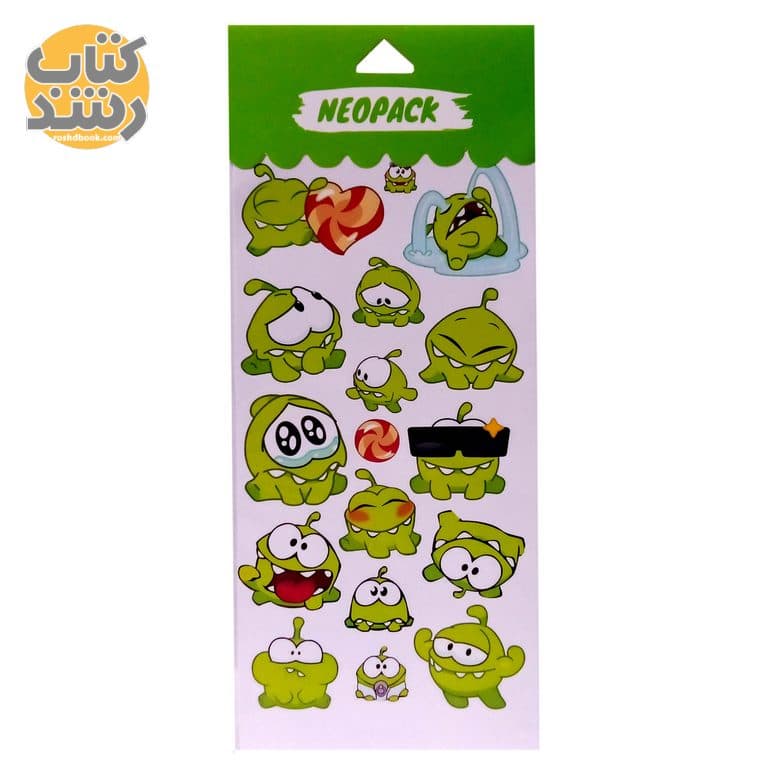 برچسب (استیکر) طرح اوم نوم کد 2065