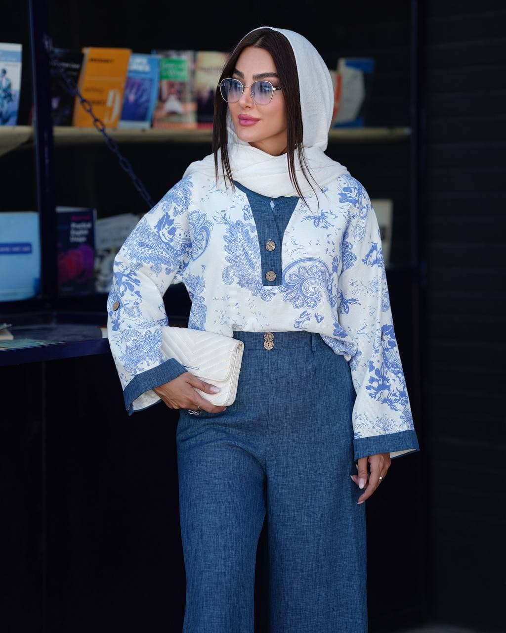شومیز شلوار دامنی رستا