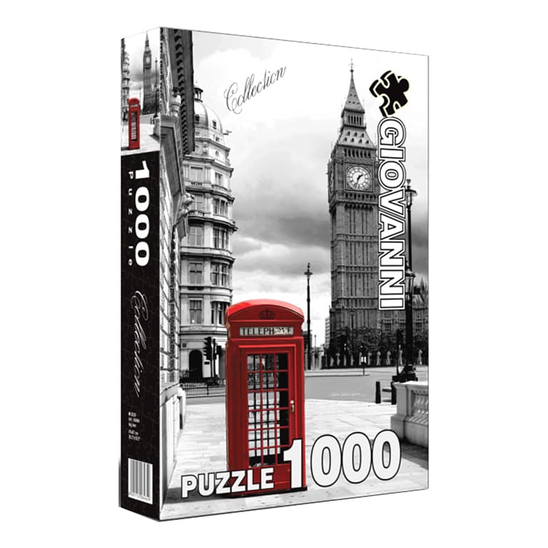 پازل 1000 تکه جیووانی (GIOVANNI) طرح بیگ بن BIG BEN