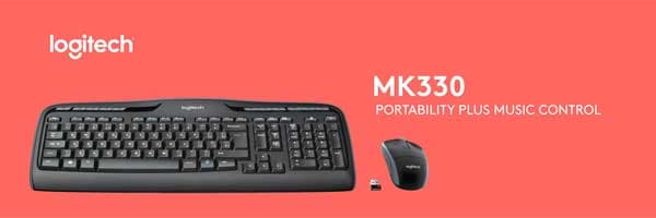 کیبورد و ماوس لاجیتک وایرلس MK330 — تصویر ۸