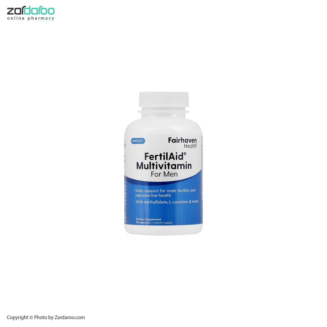 کپسول فرتیل اید 90عددی مناسب آقایان فیرهون هلث Fairhaven Health