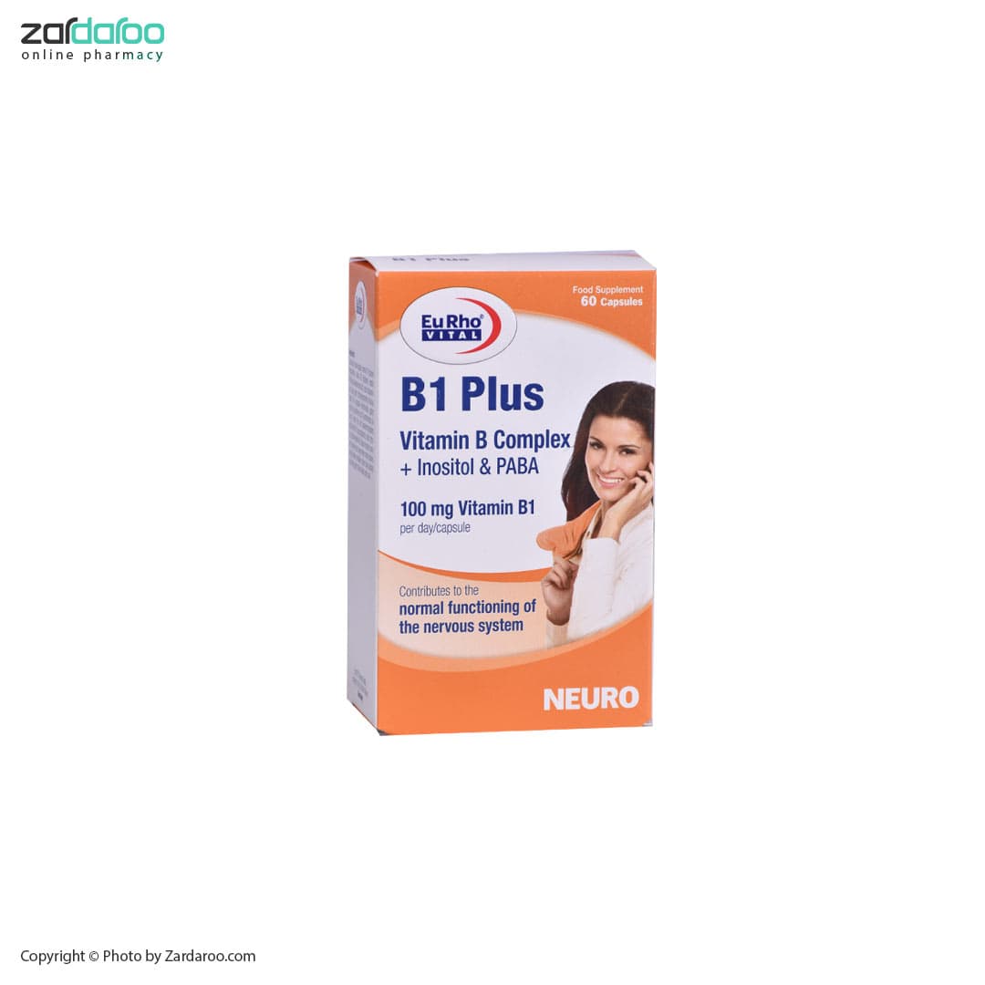 کپسول 60 عددی ویتامین B1 پلاس یوروویتال Eurovital