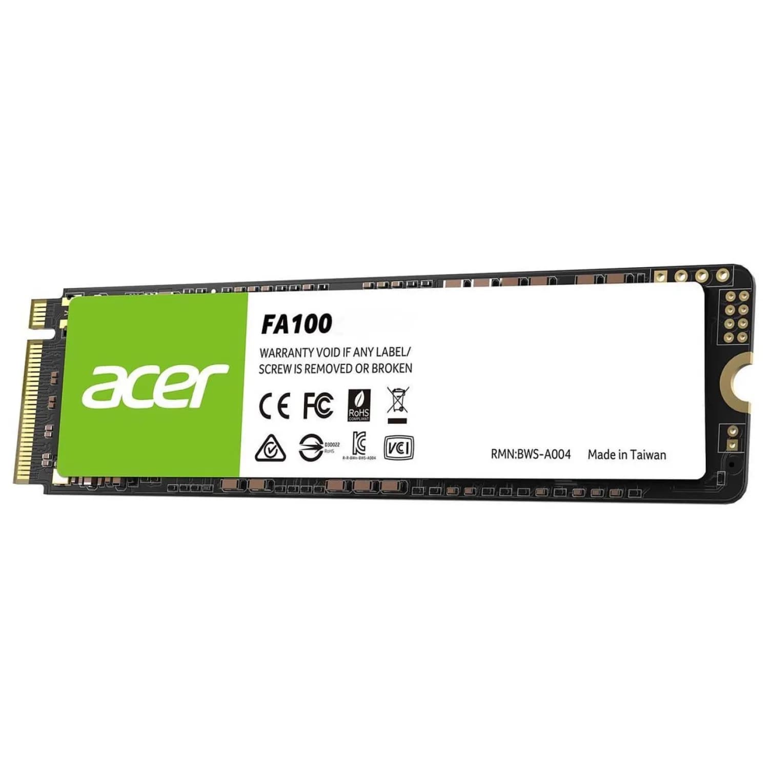 حافظه اس اس دی اینترنال ایسر FA100 M.2 2280 NVMe ظرفیت 2 ترابایت — تصویر ۴
