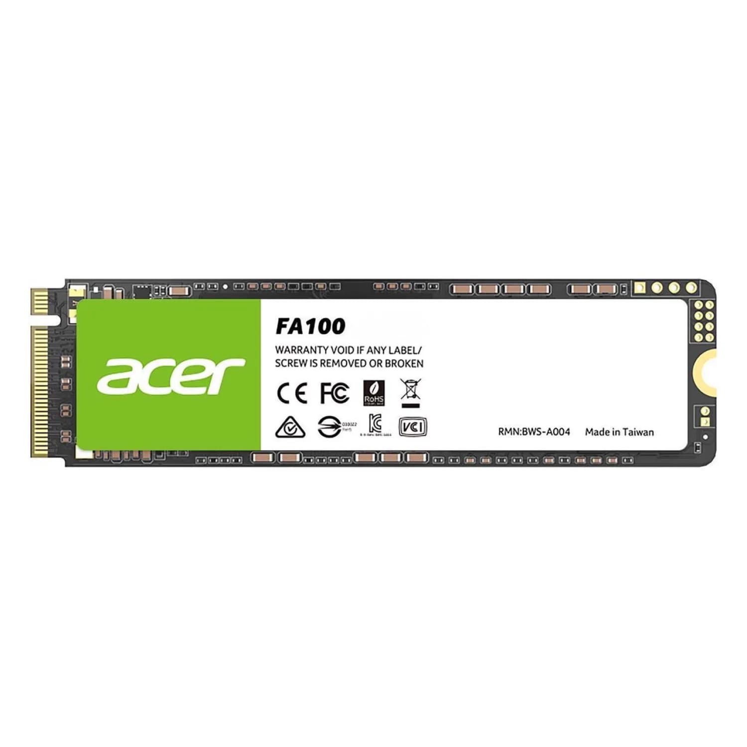 حافظه اس اس دی اینترنال ایسر FA100 M.2 2280 NVMe ظرفیت 2 ترابایت