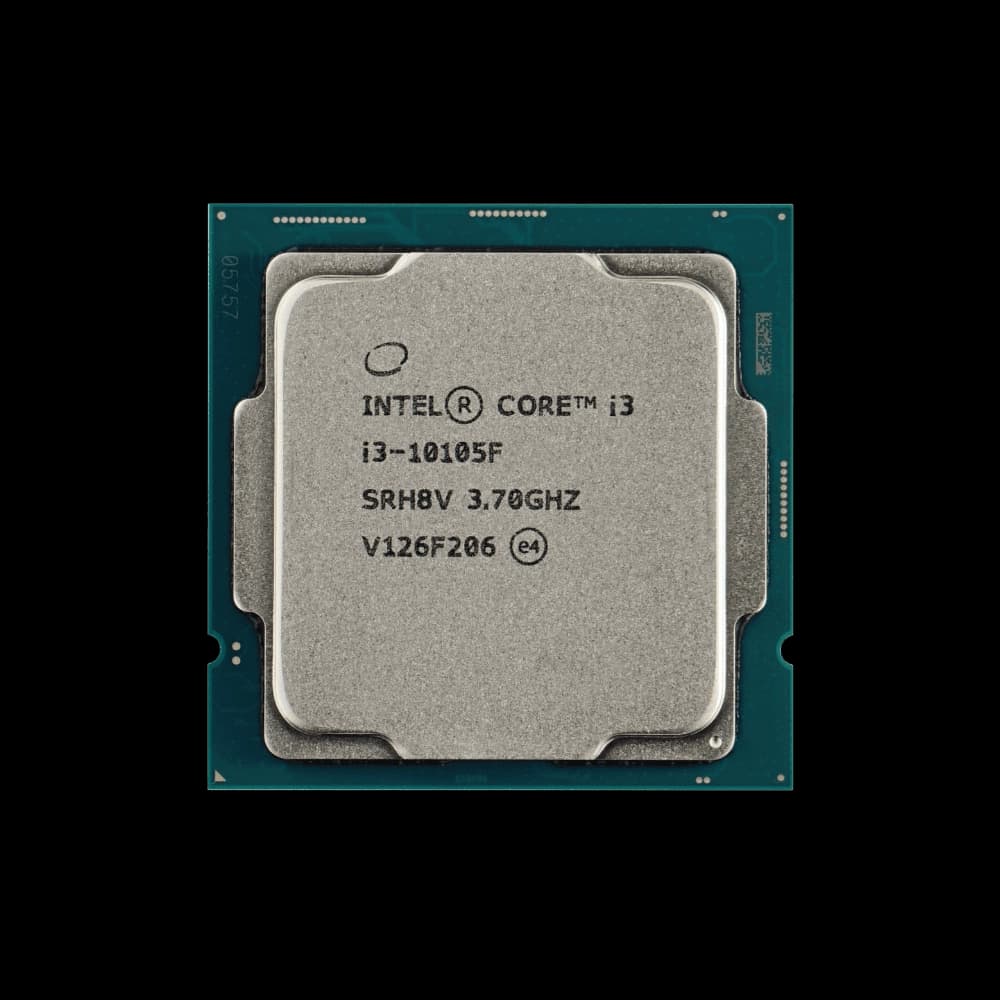 پردازنده بدون باکس اینتل مدل Core i3 10105F Comet Lake — تصویر ۲
