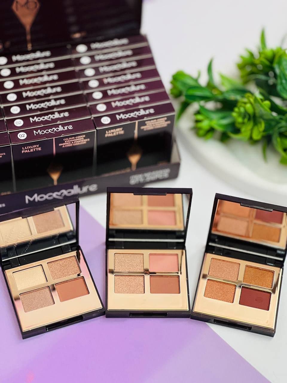 پالت سایه چشم ۴ رنگ Mocallure موکالر اصل و اورجینال (MB)