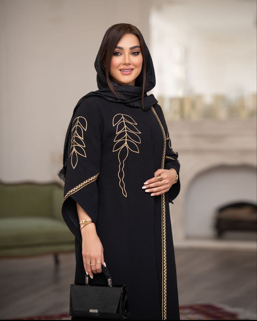 مانتو سایز بزرگ گلدوزی