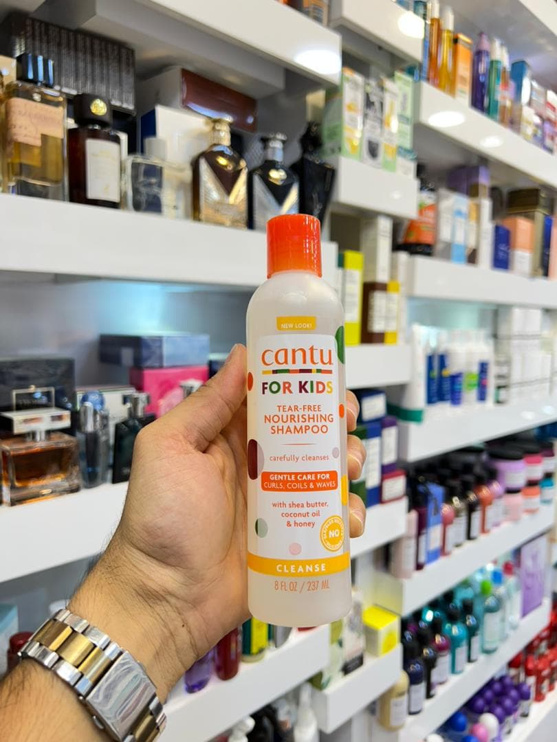 شامپو سر کودک کنتو موهای فر و حالت دار Cantu Care For Kids Nourishing Shampoo (Tear Free) 237ml — تصویر ۲