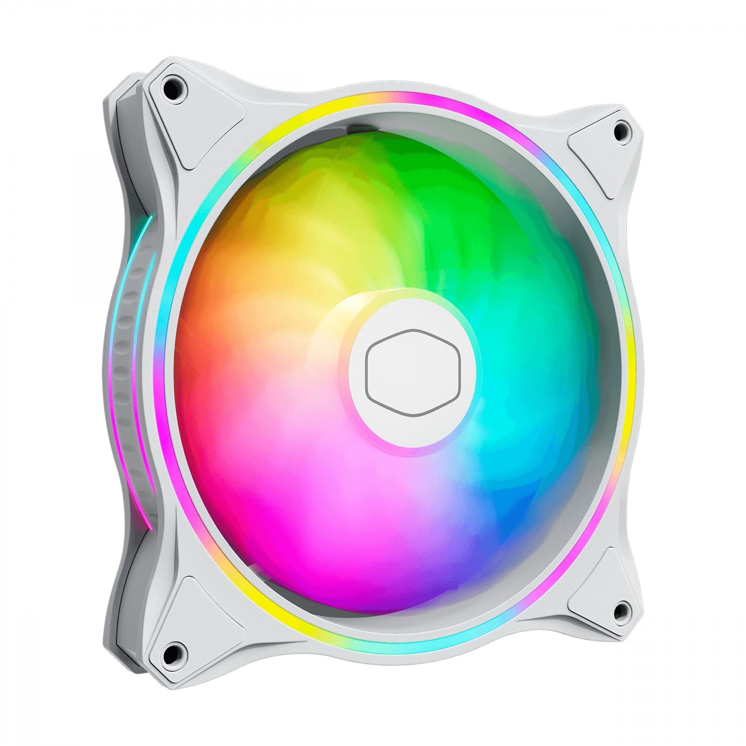 فن کیس Cooler Master MasterFan MF140 Halo White Edition