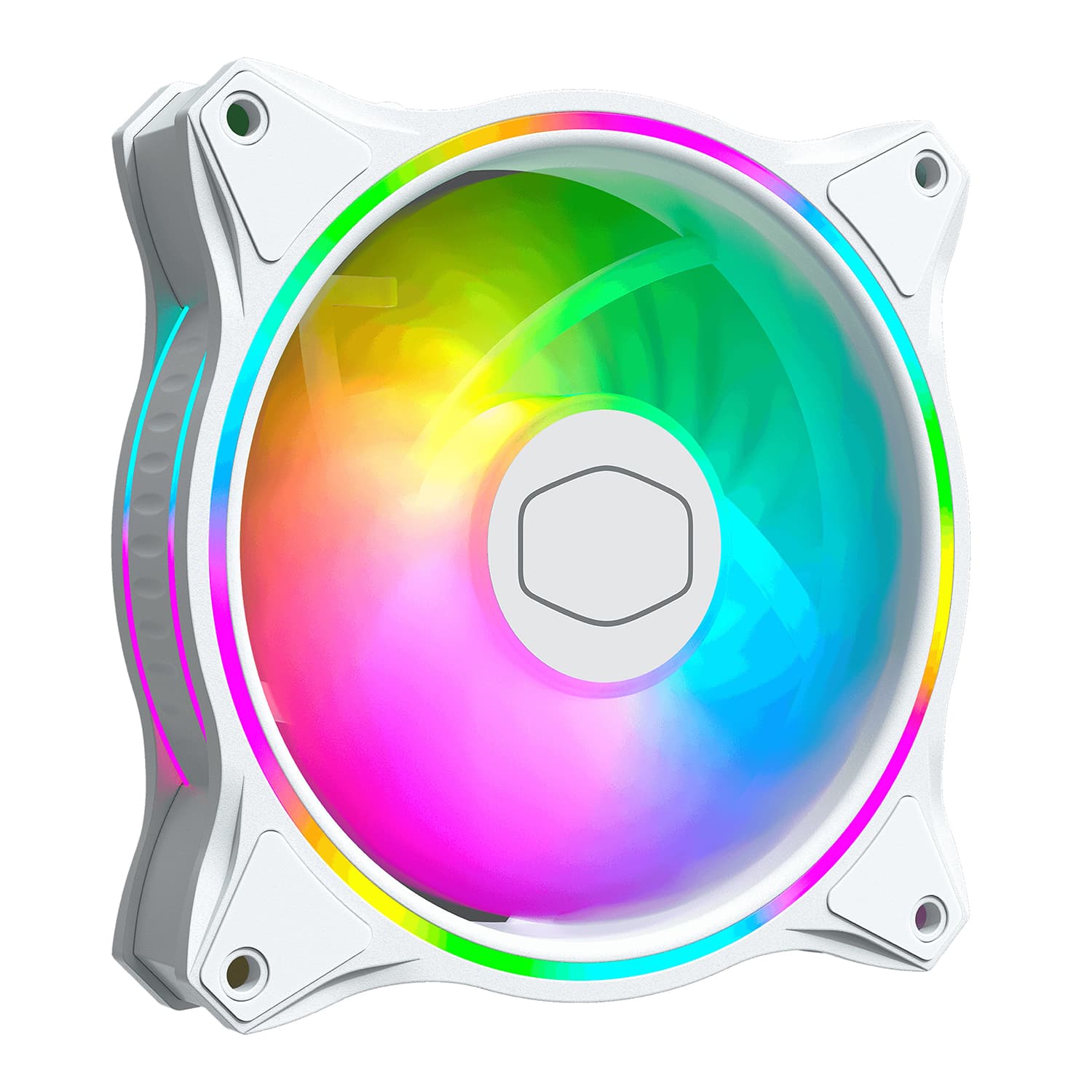 فن کیس Cooler Master MasterFan MF120 Halo White Edition – 3 in 1 — تصویر ۲
