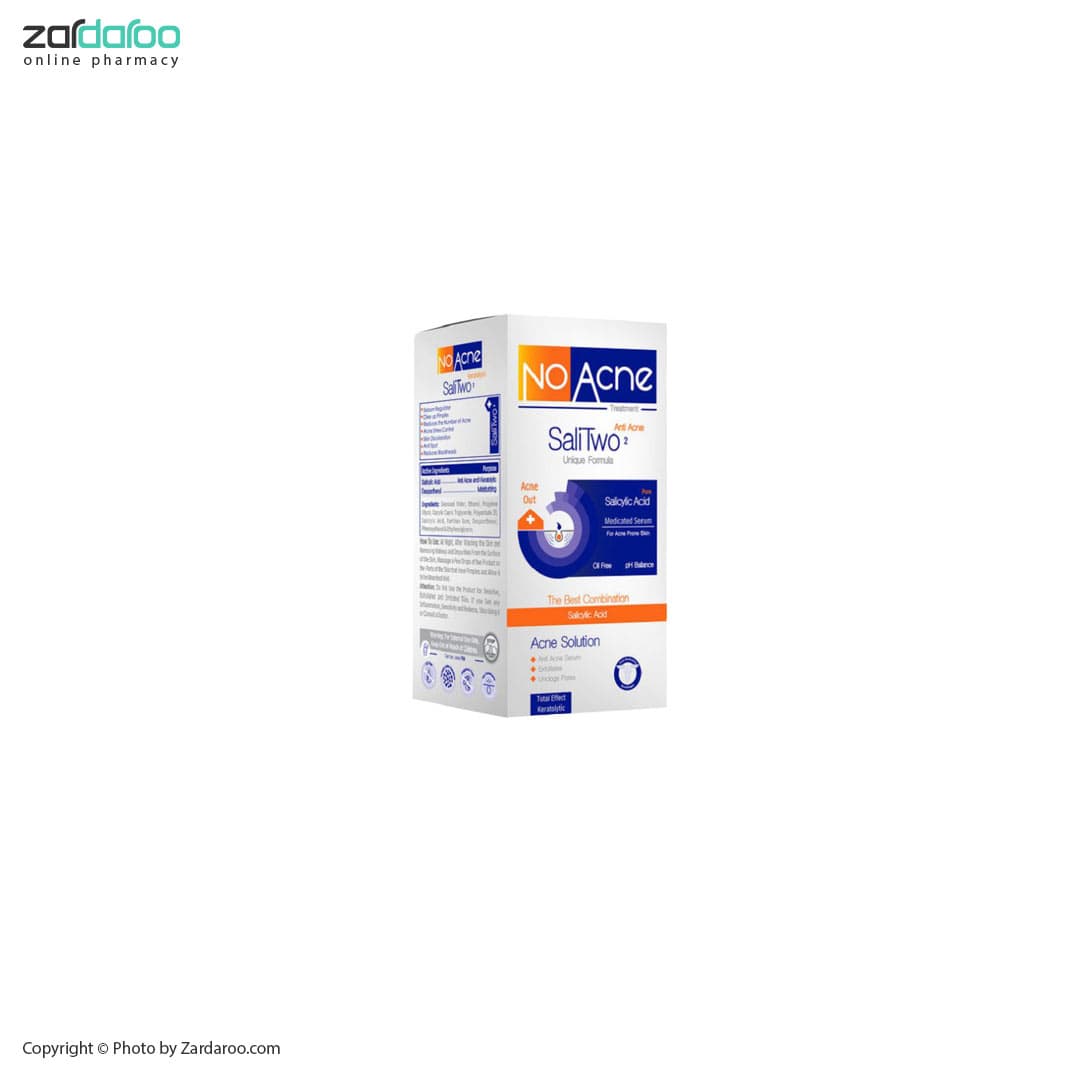 سرم ضد جوش سالیسیلیک اسید SaliTwo نو آکنه No Acne — تصویر ۲