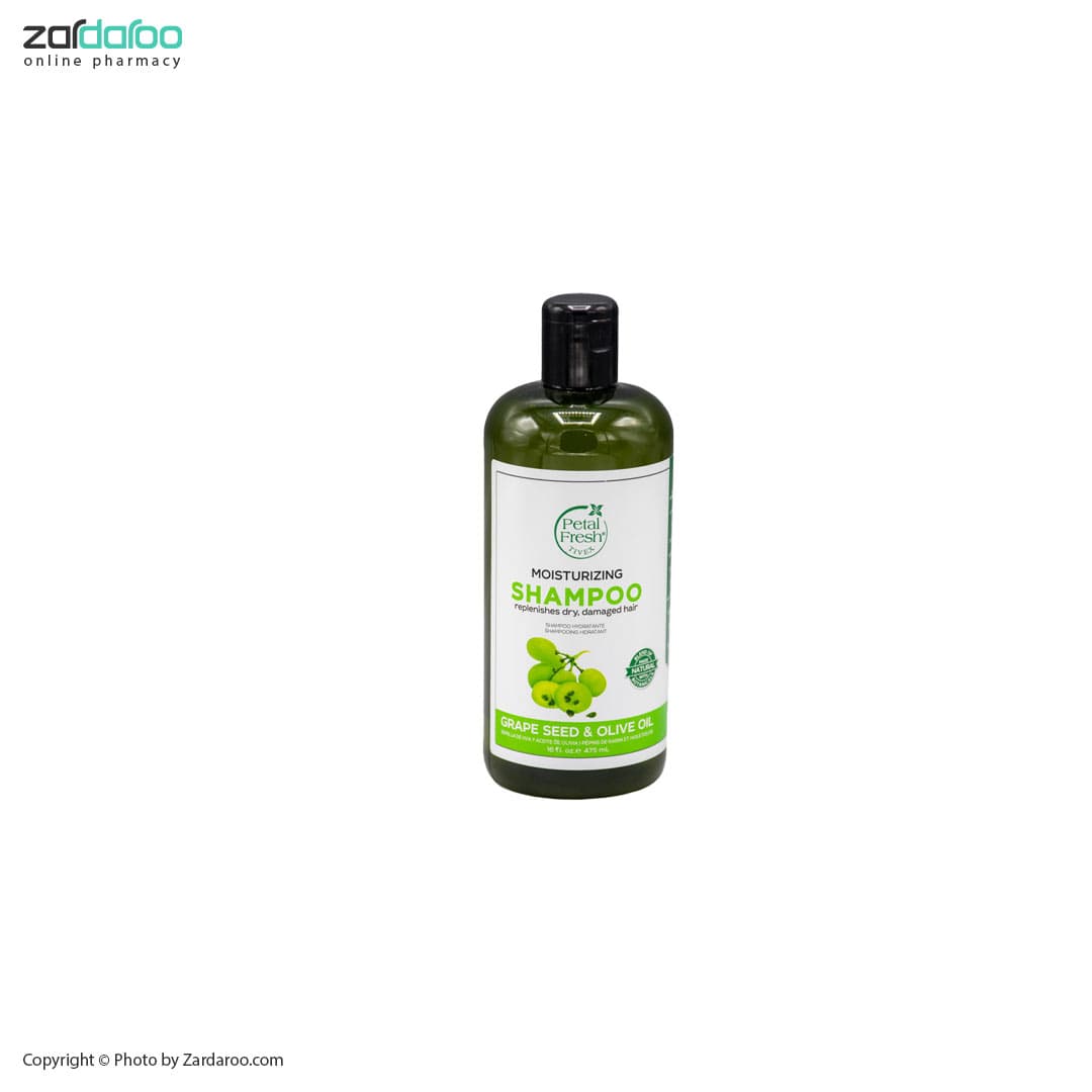 شامپو تقویت کننده موی خشک هسته انگور تیوتکس پتال فرش petal farsh