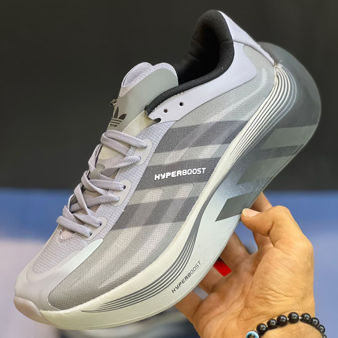 کفش کتونی آدیداس هایپر بوست یوفوریا ال تی خاکستری adidas Hyper Boost Euphoria LT — تصویر ۴
