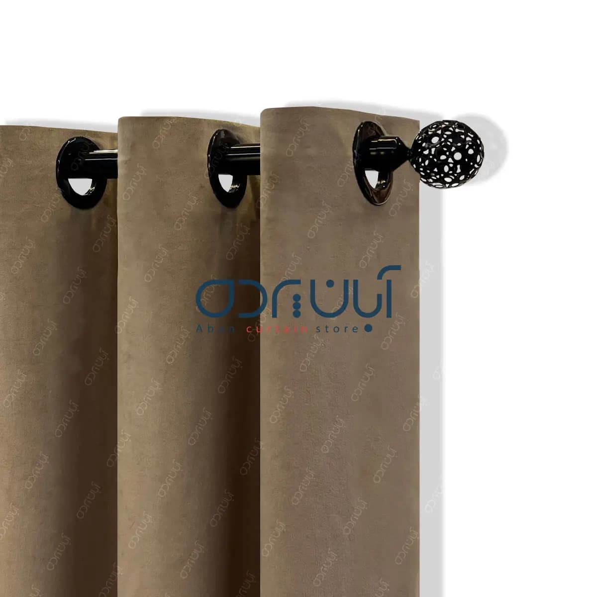 پرده مخمل کالیفرنیا نسکافه ای