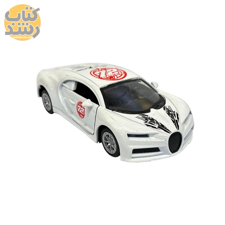 ماکت ماشین فلزی مدل بوگاتی Bugatti عقب کش