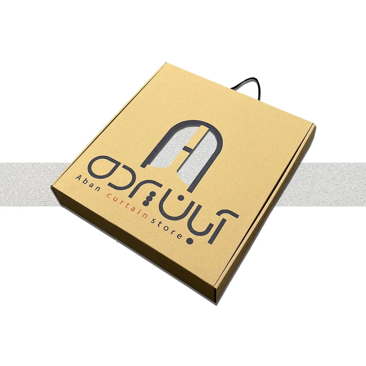 پرده حریر شاین سفید — تصویر ۳