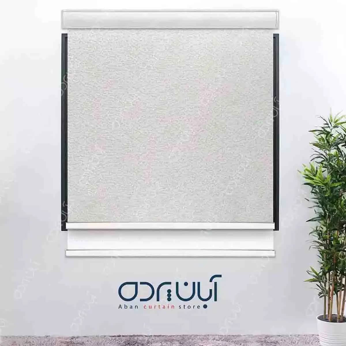 پرده شب و روز گلدوزی برفی