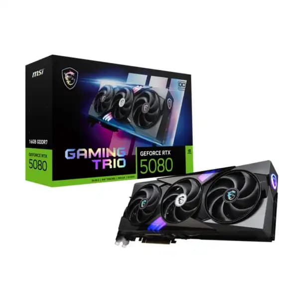 کارت گرافیک MSI RTX 5080 16G Gaming Trio OC White — تصویر ۸