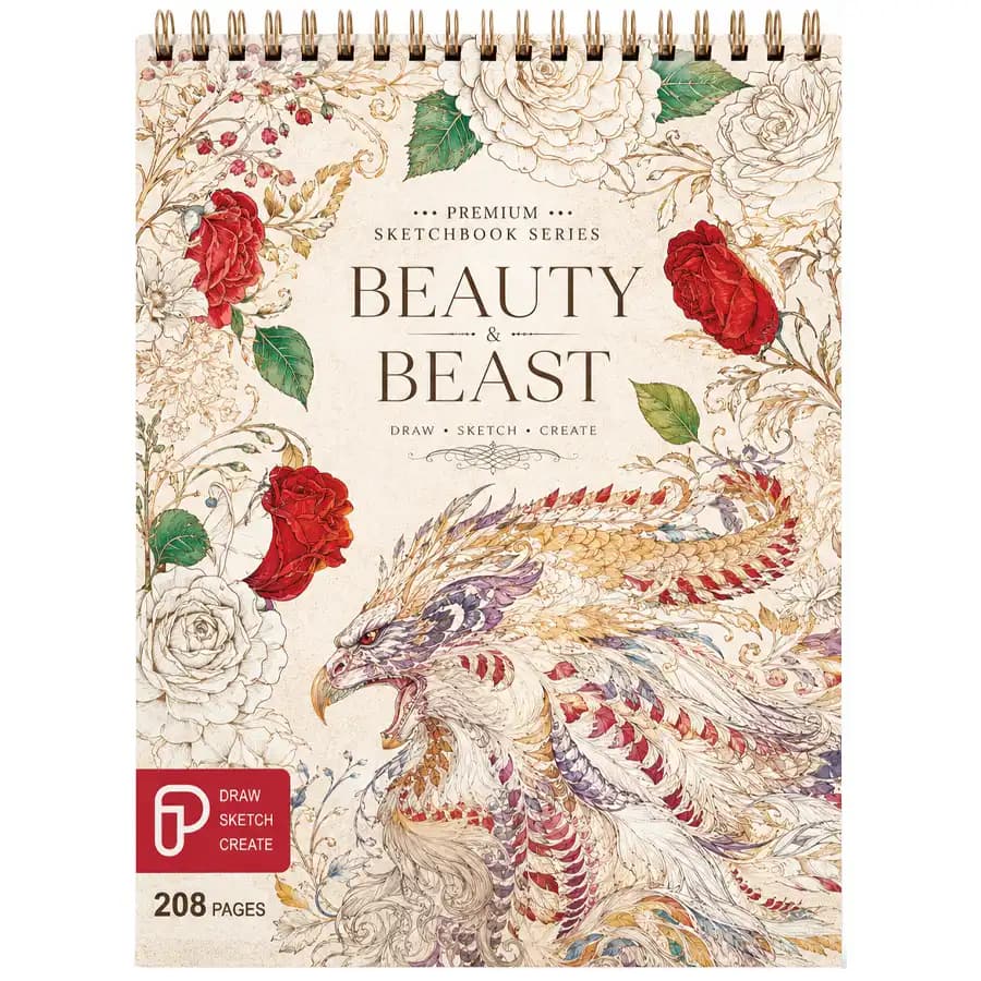 کتاب رنگ آمیزی پالت سری BEAUTY BEAST