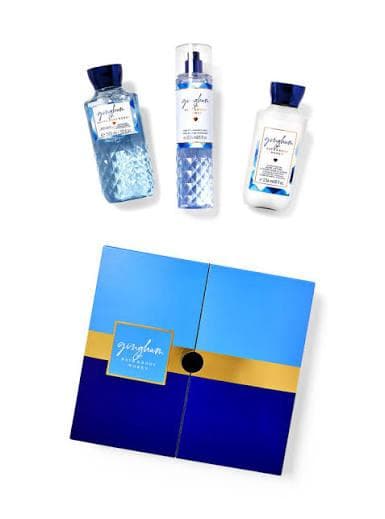 پک سه تیکه هدیه بث اند بادی ورکز bath and body gingham — تصویر ۲