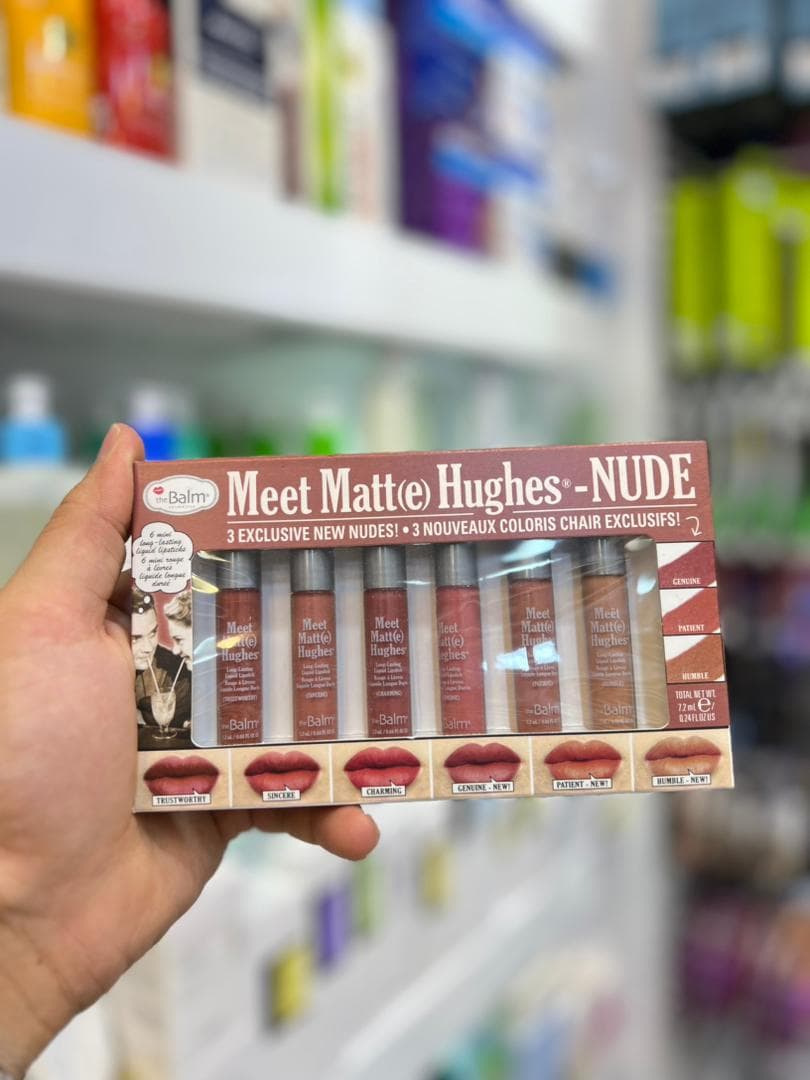ست رژ لب مینی Meet Matte Hughes NUDE دبالم 6 عددی — تصویر ۵