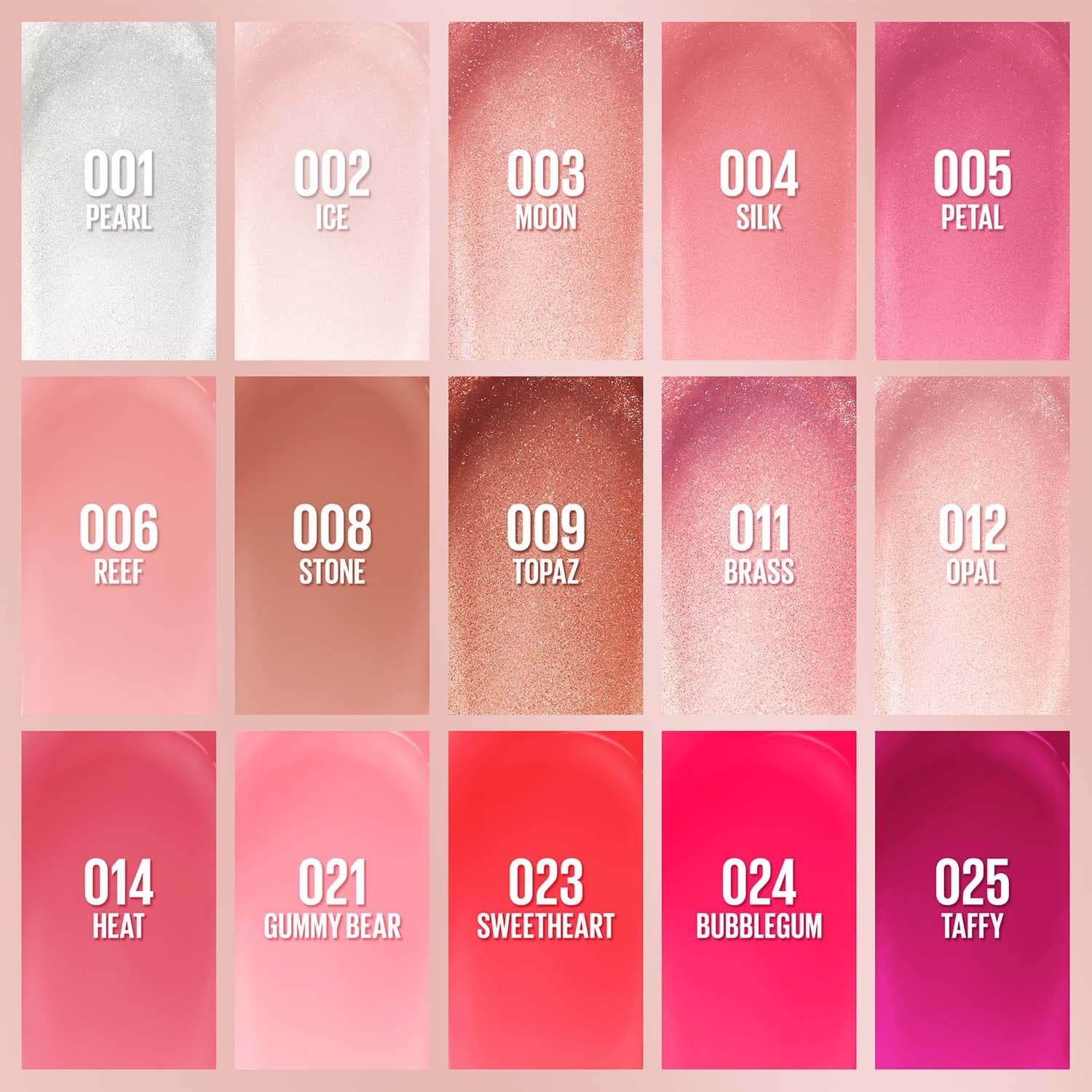 لیپ گلاس میبلین لیفتر گلاس Lifter Gloss حجم 5.4 میلی لیتر Maybelline Lifter Gloss Lip gloss — تصویر ۹