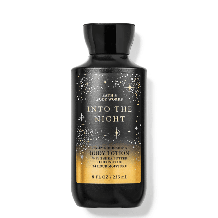 لوسیون بدن بث اند بادی ورکس رایحه اینتو د نایت into the night bath and body