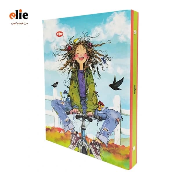 دفتر کلاسور 26 حلقه کلیپس طرح 019