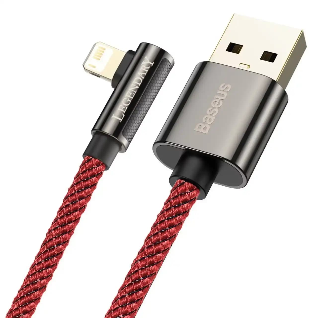 کابل تبدیل USB به لایتنینگ بیسوس مدل CACS000109 طول 2 متر توان 2.4 آمپر — تصویر ۳
