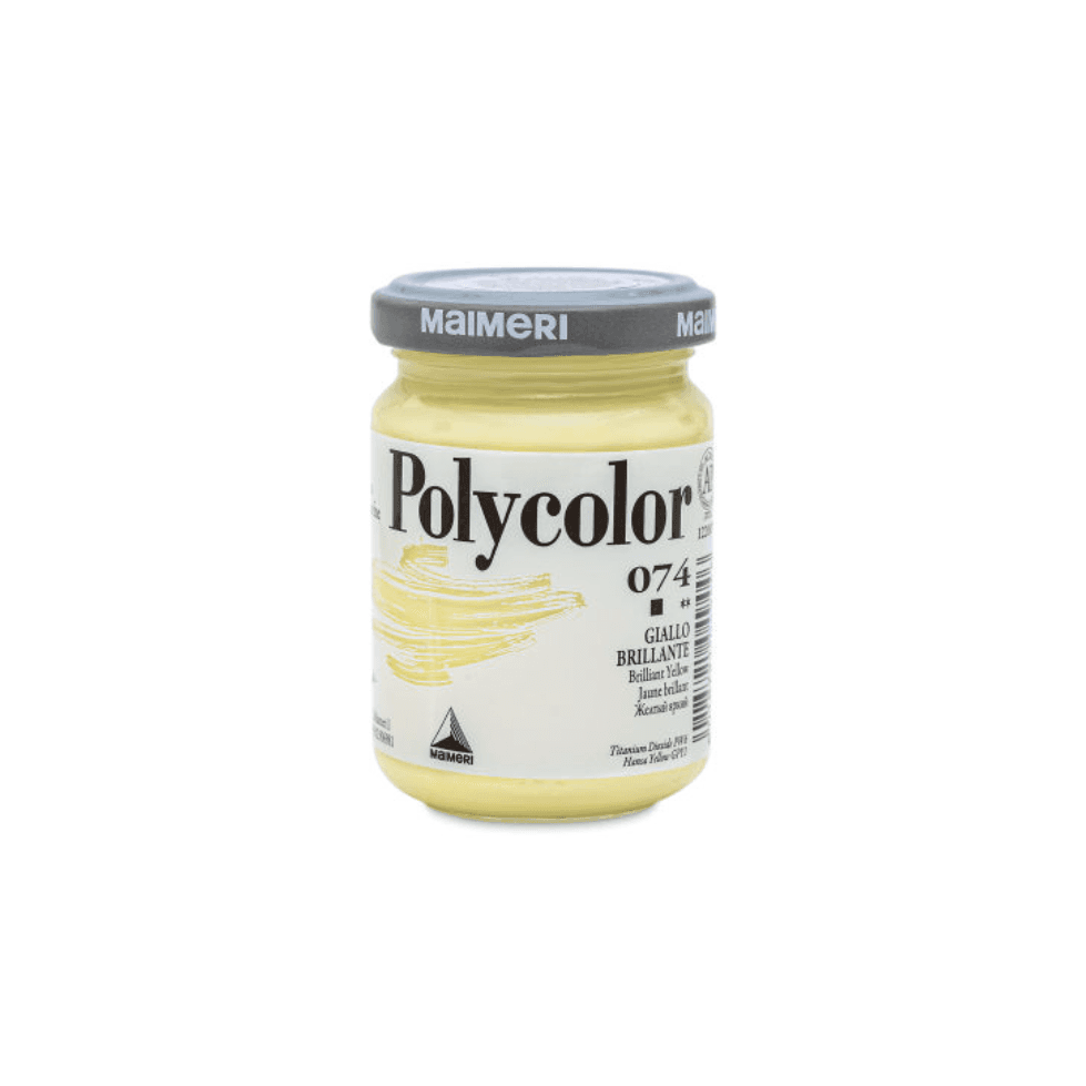 رنگ اکریلیک پلی کالر مایمری Brilliant Yellow