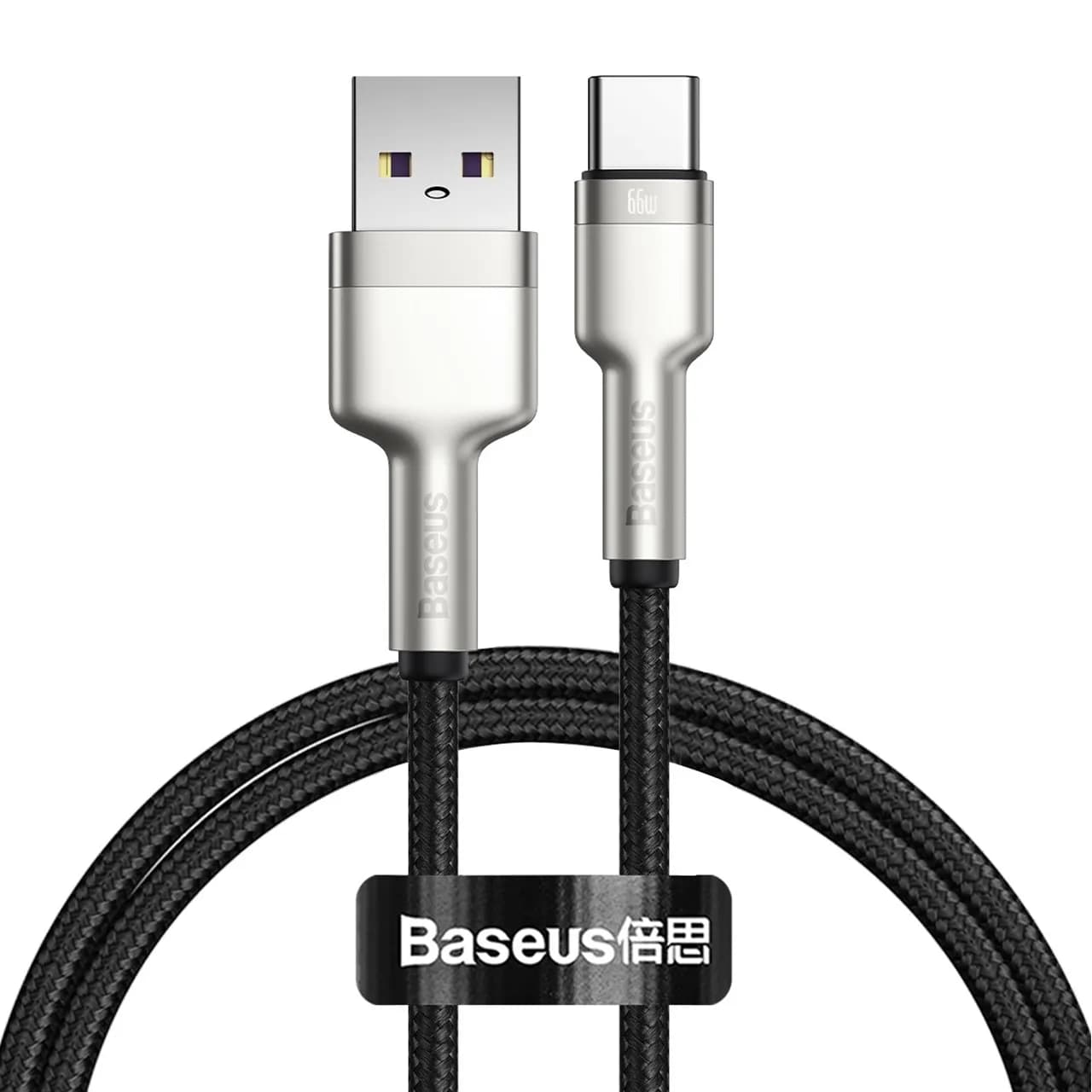کابل تبدیل USB به تایپ سی بیسوس مدل CAKF000101 طول 1 متر توان 6 آمپر — تصویر ۲
