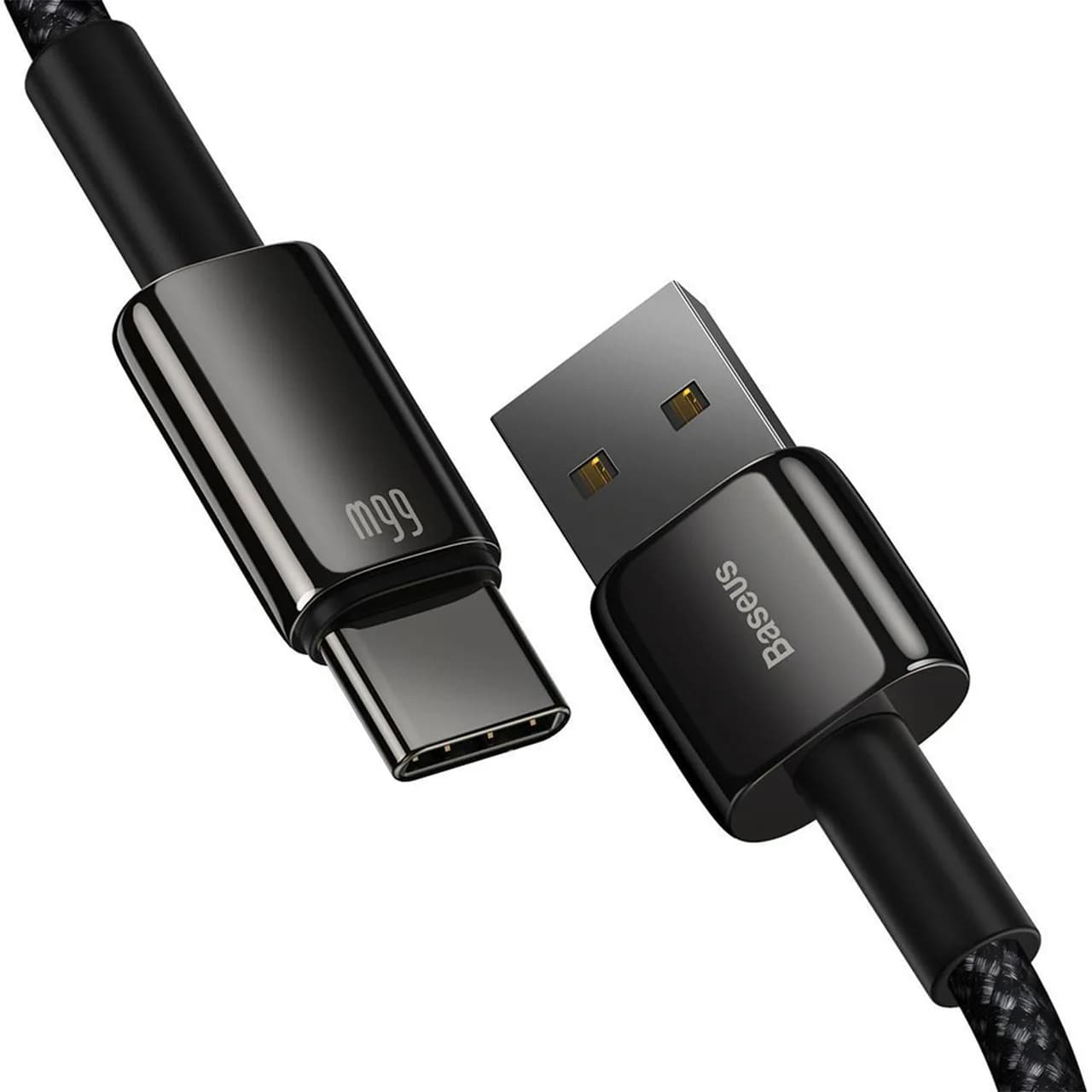 کابل تبدیل USB به تایپ سی بیسوس مدل CATWJ طول 2 متر توان 6 آمپر — تصویر ۳