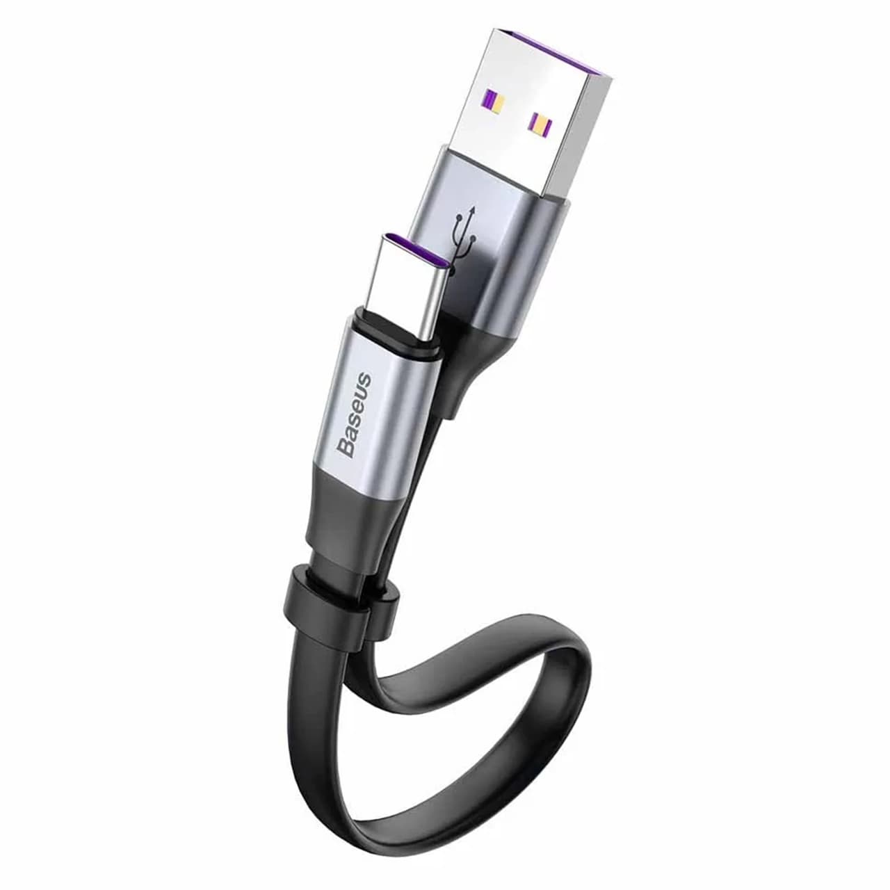 کابل تبدیل USB به تایپ سی بیسوس مدل CATMBJ طول 23 سانتی متر توان 5 آمپر — تصویر ۲