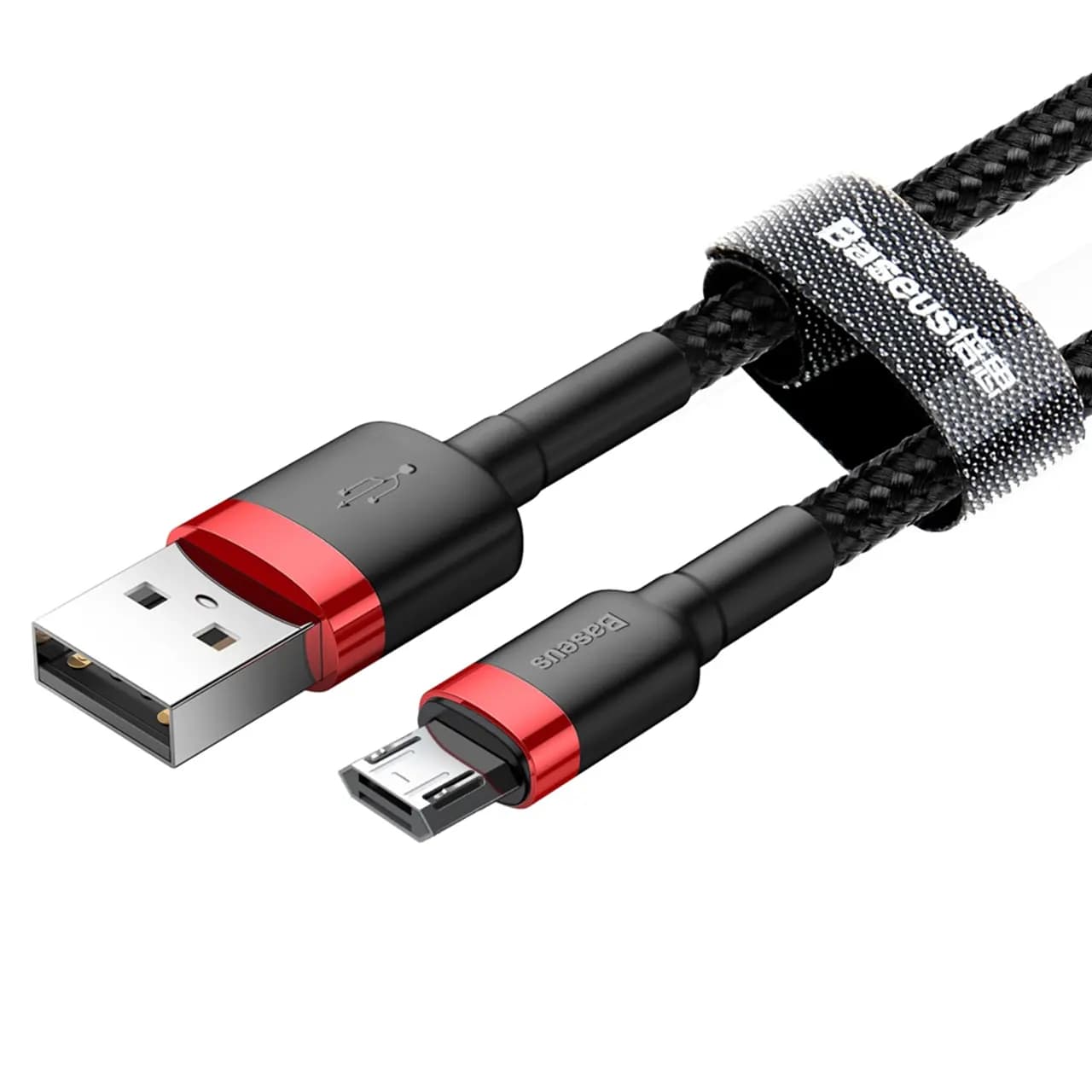 کابل تبدیل USB به میکرو USB بیسوس مدل CAMKLF طول 2 متر توان 1.5 آمپر — تصویر ۵