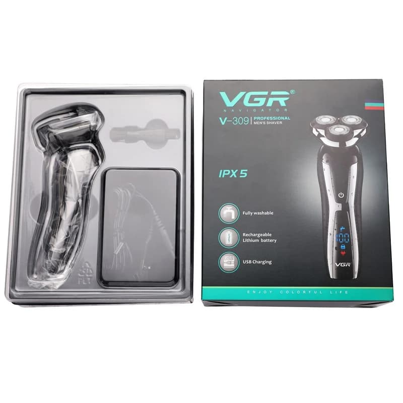 ماشین اصلاح موی صورت وی جی آر مدل V – 309 — تصویر ۲
