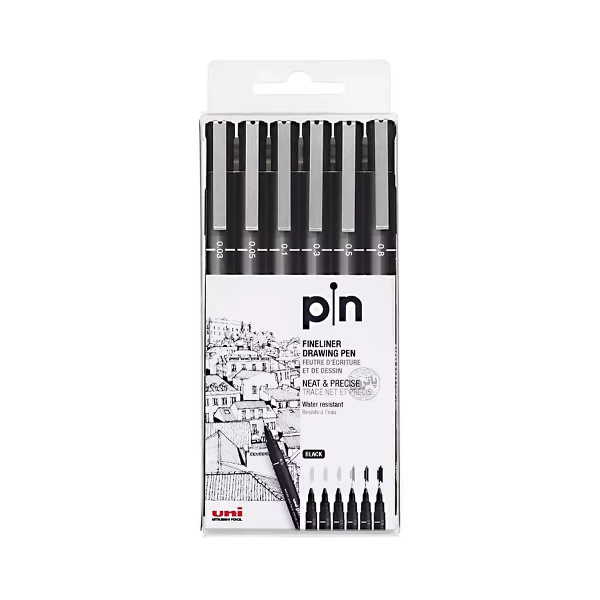 راپید یونی مدل Pin بسته 6 عددی — تصویر ۲