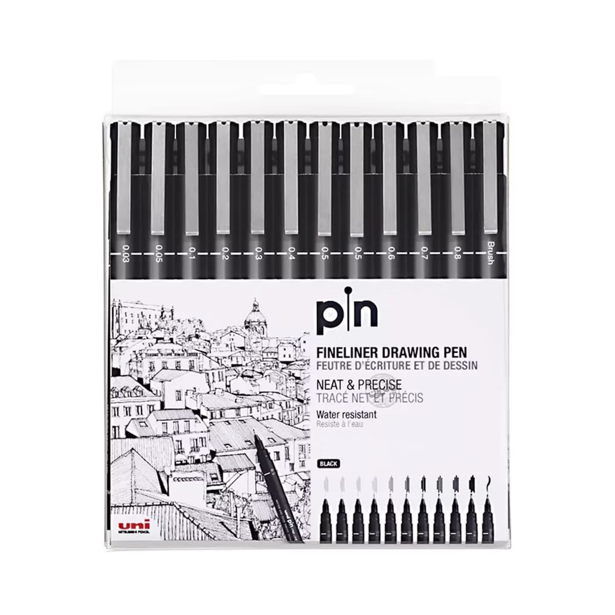 راپید یونی مدل Pin بسته 12 عددی