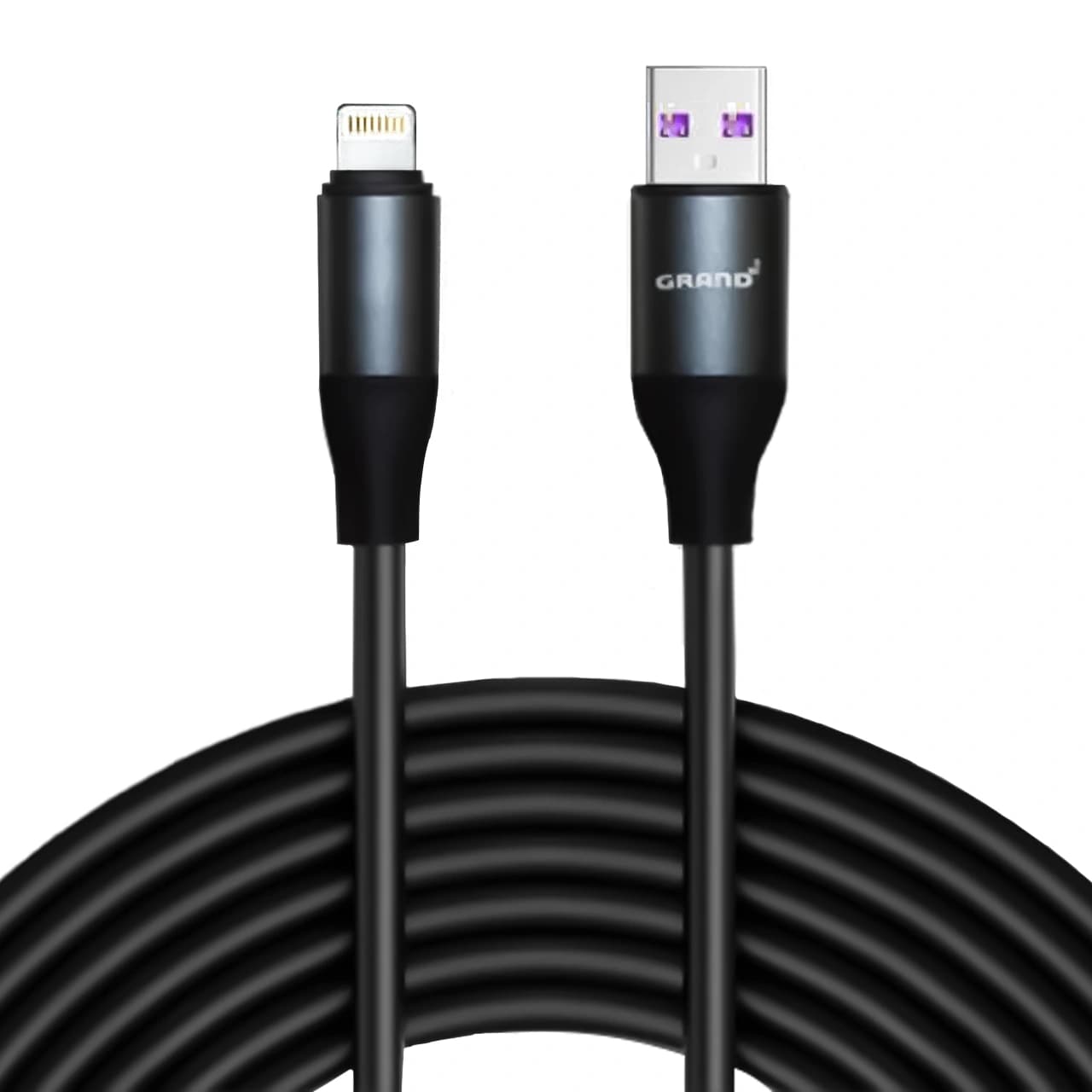 کابل تبدیل USB به لایتنینگ گرنداسکای مدل GK-12 طول 1 متر — تصویر ۲