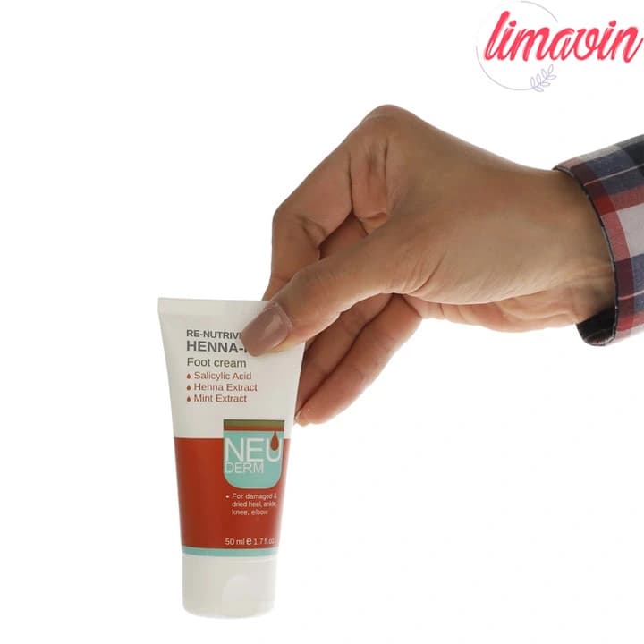 کرم ترک پا نئودرم مدل Henna-Mint حجم 50 میلی لیتر — تصویر ۶