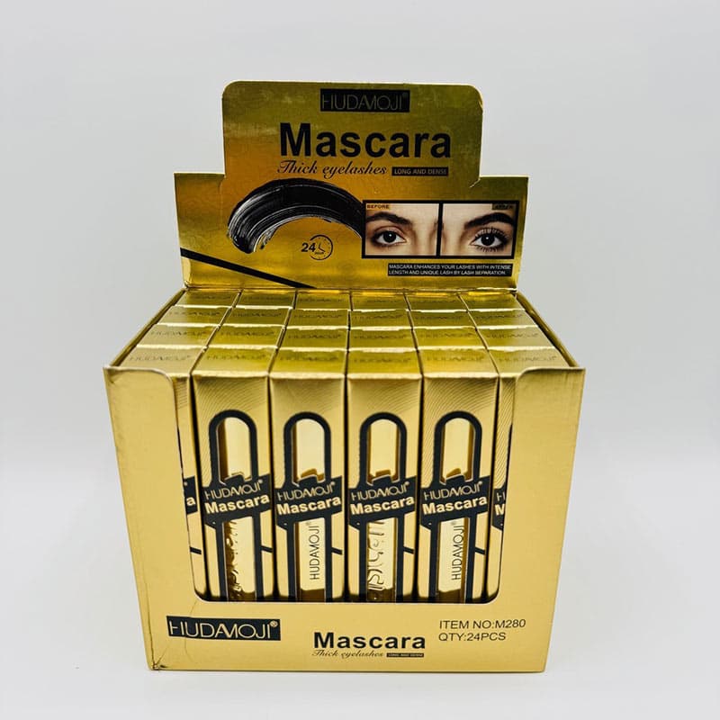 ریمل حجم‌ دهنده پوکه طلایی هدی موجی کد M280