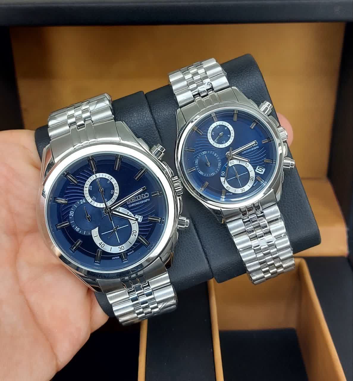 ساعت مچی ست سه موتوره سیکو Seiko — تصویر ۴