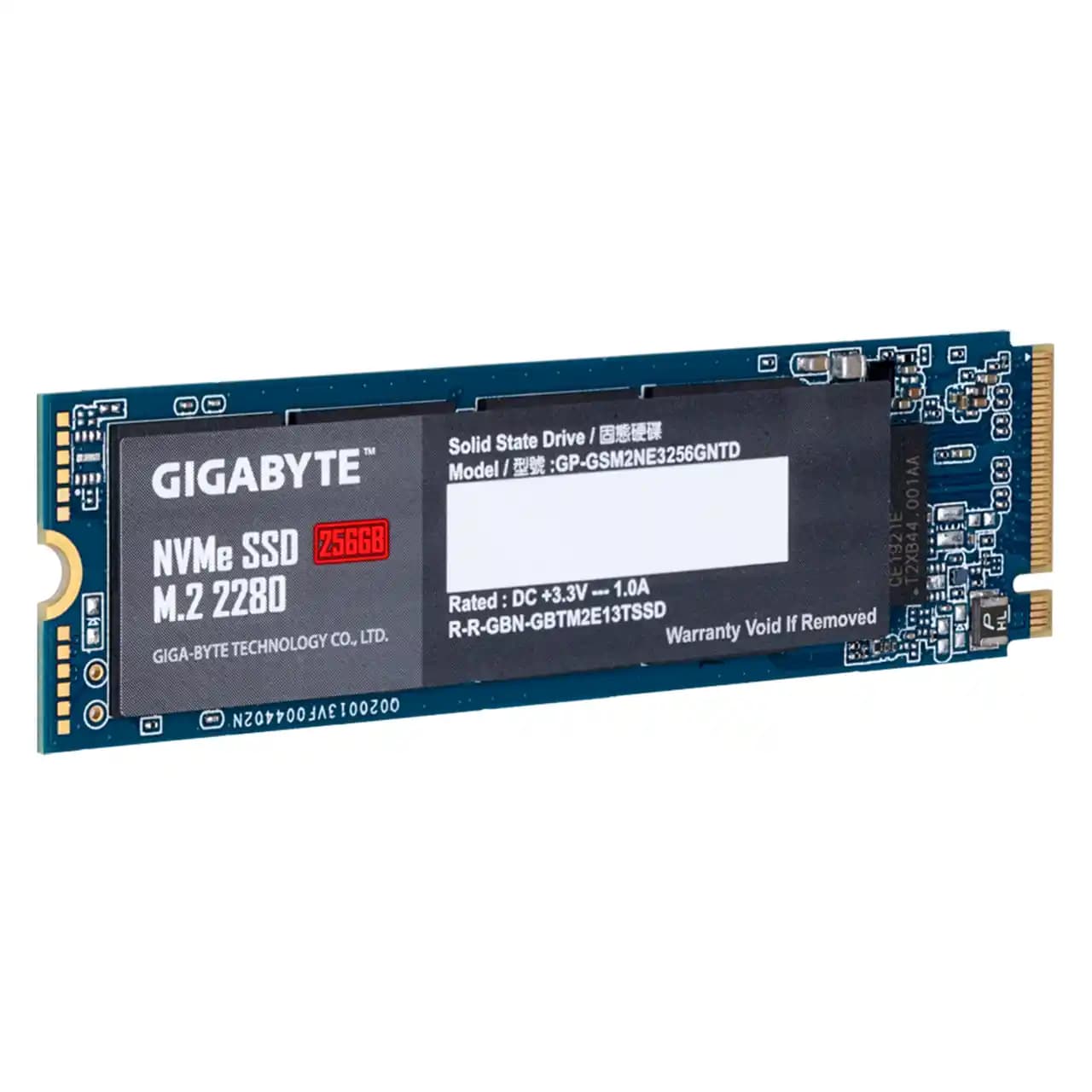 هارد اس اس دی NVMe اینترنال Gigabyte مدل 2280 ظرفیت 256 گیگابایت — تصویر ۲