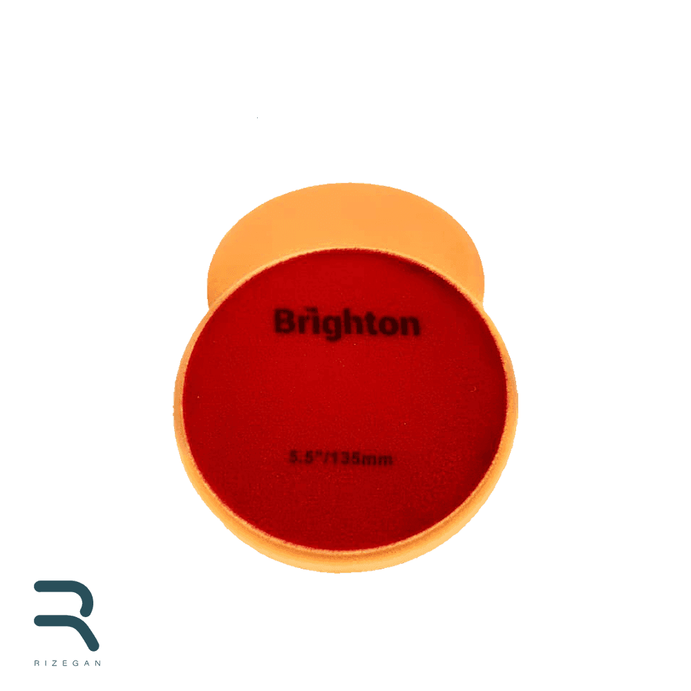 پد پولیش متوسط روتاری 135mm برایتون Brighton Medium Foam Pad